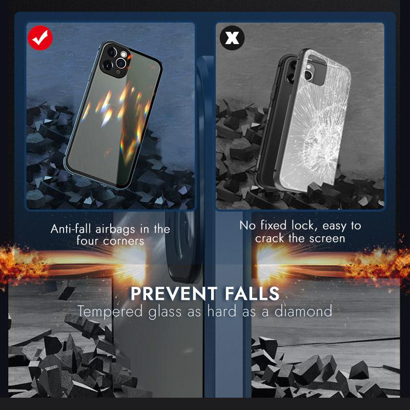 Puzdro na iPhone s dvojitou prackou✨Špeciálna ponuka na Nový rok 2025