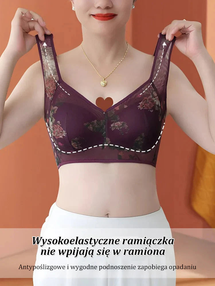 Jedinečná čipkovaná podprsenka bez gombíkov【✨3+2zadarmo】
