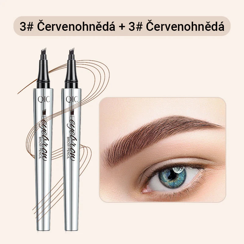 🔥🔥Viacúčelová ceruzka na obočie so 4 hrotmi (2 ks)