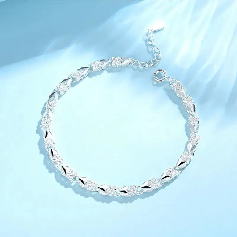 💫Elegantný náramok s lesklou ďatelinou 🍀Časovo obmedzená ponuka