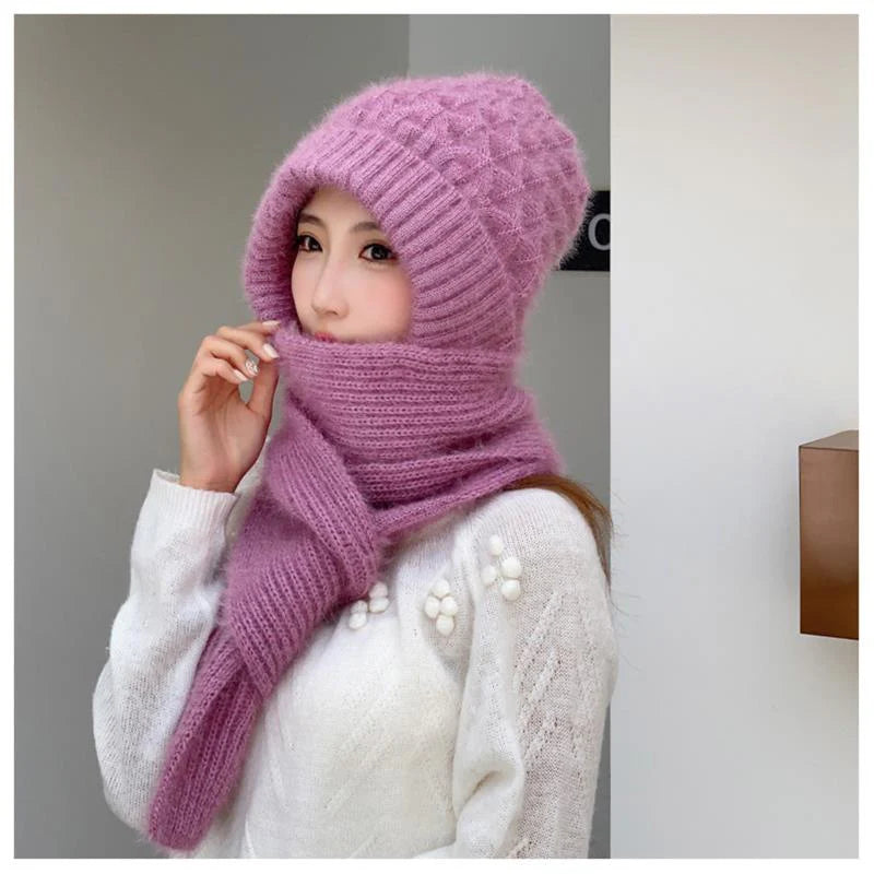 ❄️Integrovaná ochrana sluchu Vetruodolná čiapka Šatka