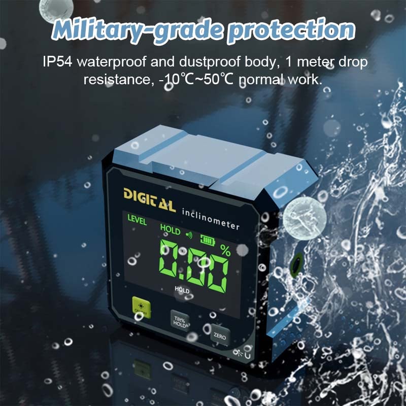 🔥Elektronický digitálny vodováha a uhlový merací prístroj🛠️