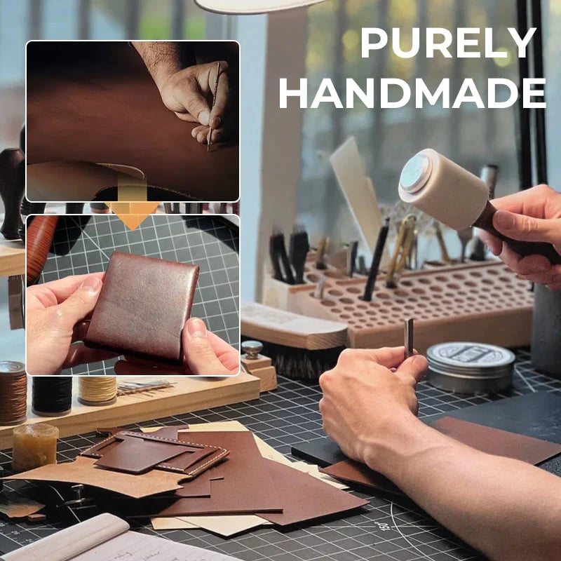 Vintage kožená peňaženka