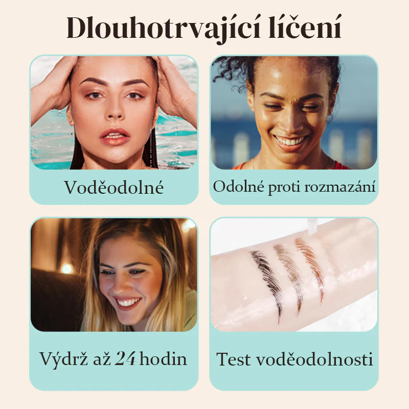 🔥🔥Viacúčelová ceruzka na obočie so 4 hrotmi (2 ks)
