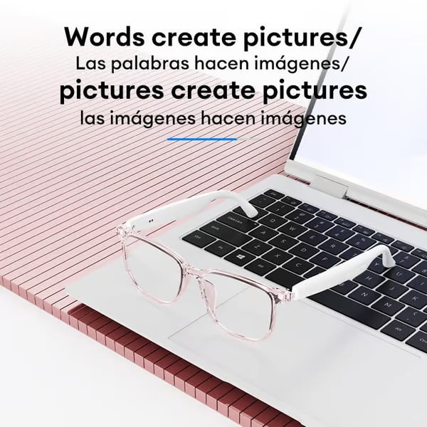 🔥Posledná akcia 49% ZĽAVA🔥 - Bezdrôtové Bluetooth prekladacie okuliare s AI