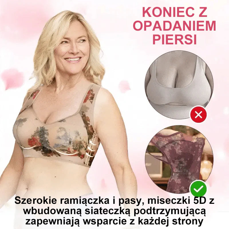 Jedinečná čipkovaná podprsenka bez gombíkov【✨3+2zadarmo】