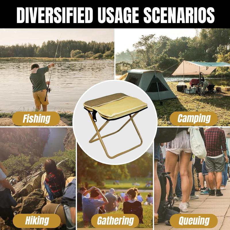 VÝPREDAJ🔥 Prenosná stolička na horolezectvo a turistiku, skladacia stolička s prenosnou taškou