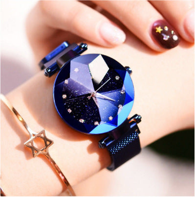 ⌚LuxMoon® – Hodinky s diamantovým dizajnom a sieťovaným remienkom + NÁRAMOK ZADARMO