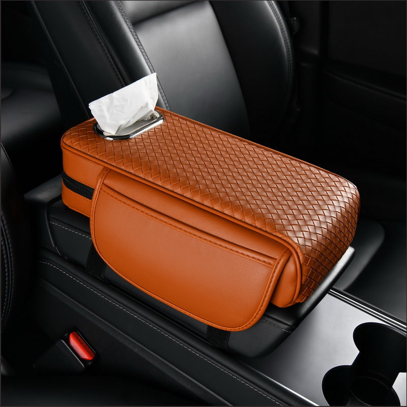 🚗Krabica na vankúše do auta Carvan s krabičkou na vreckovky