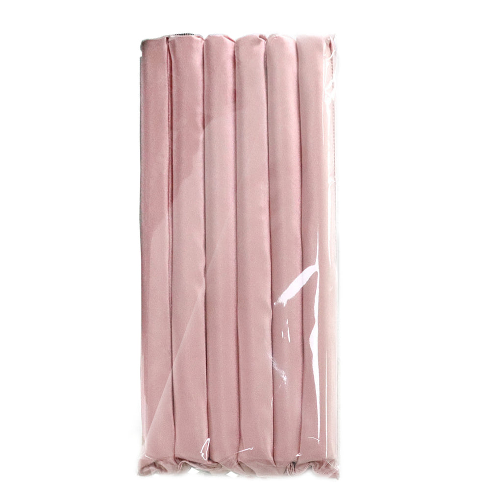 Kulmy Kitsch Rosewood Satin bez ohrevu - Mäkké a jemné kulmy na vlasy (6 ks)