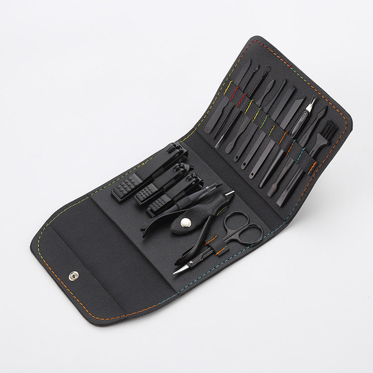 Zestaw do pielęgnacji paznokci 16 sztuk (10 kolorów)