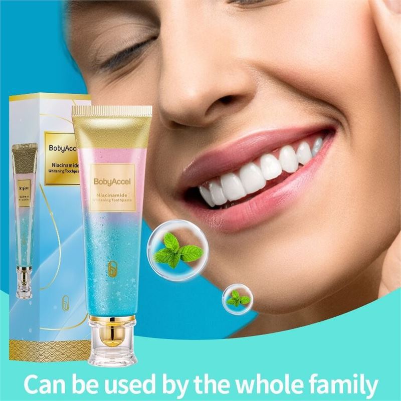 Final 3 Hours 50% OFF : JEREMYTIS™ Niacinamide Whitening Toothpaste Set