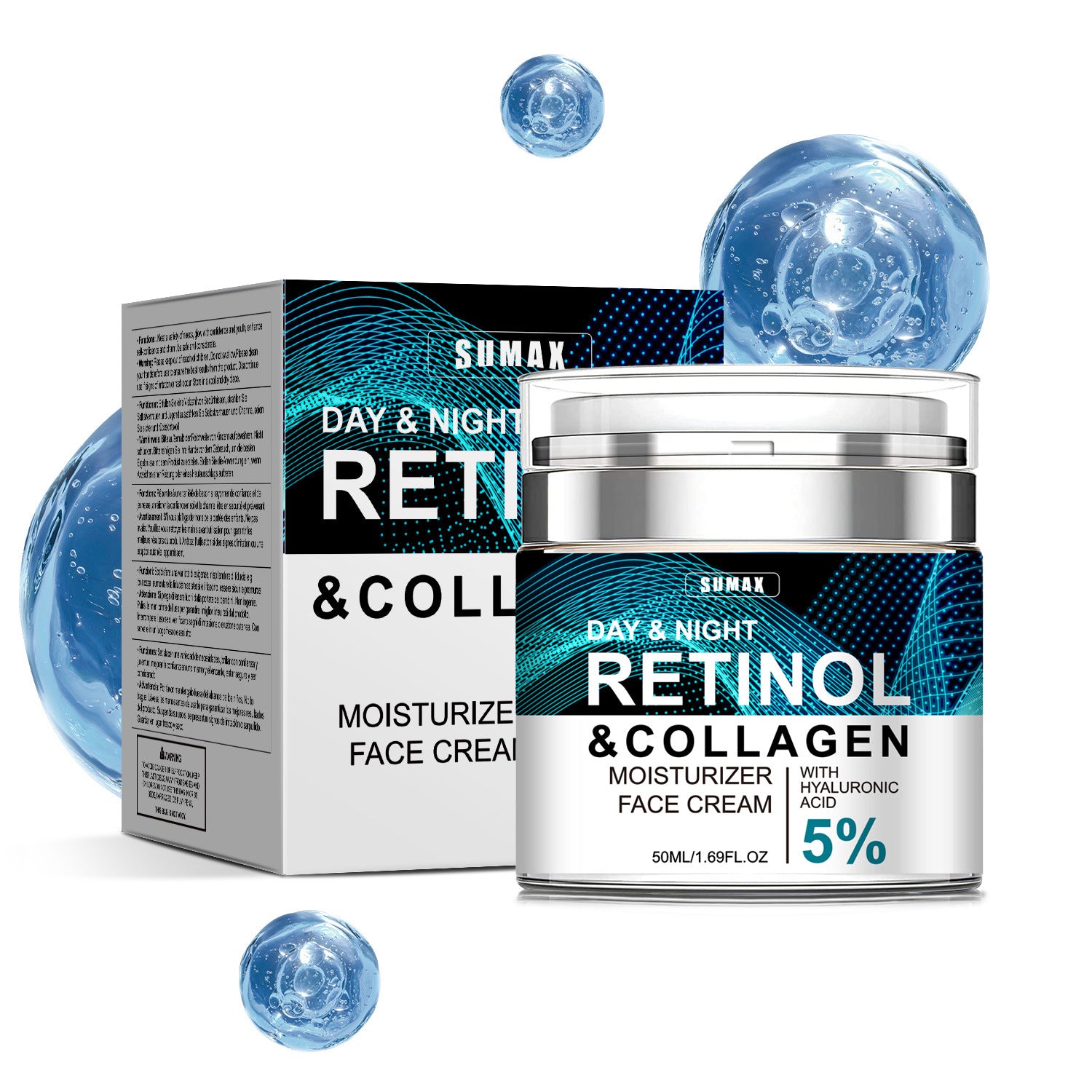 【🔥2 kusy so zľavou 50%】Lisovaný krém na tvár s retinolovým lisovaním