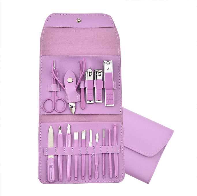 Zestaw do pielęgnacji paznokci 16 sztuk (10 kolorów)