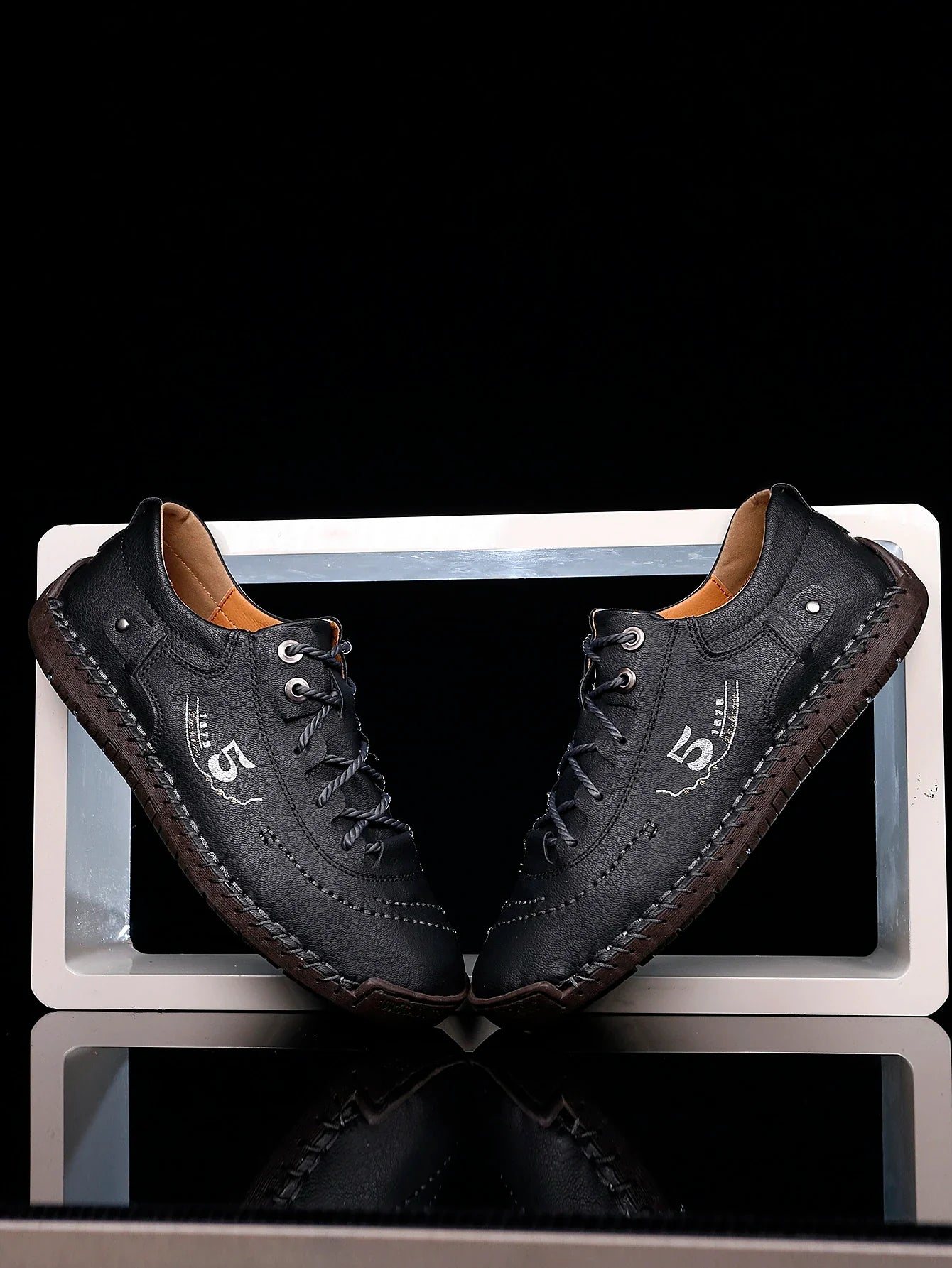 【🎁50% kedvezmény ma - ne hagyd ki】 Ergonomikus kialakítású ortopéd cipő - kiváló minőségű bőr + kézzel varrott 👞