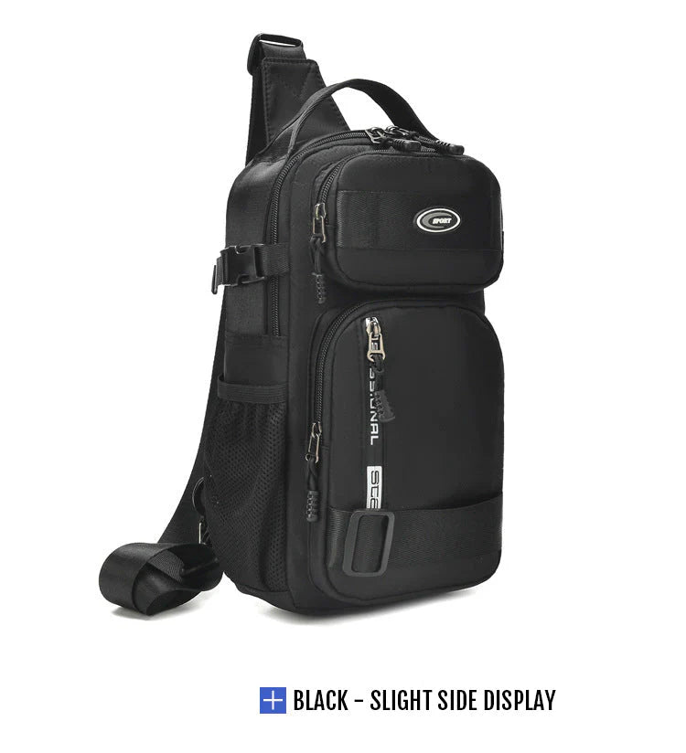 👜Nastaviteľná oxfordská látková ležérna taška na hrudník