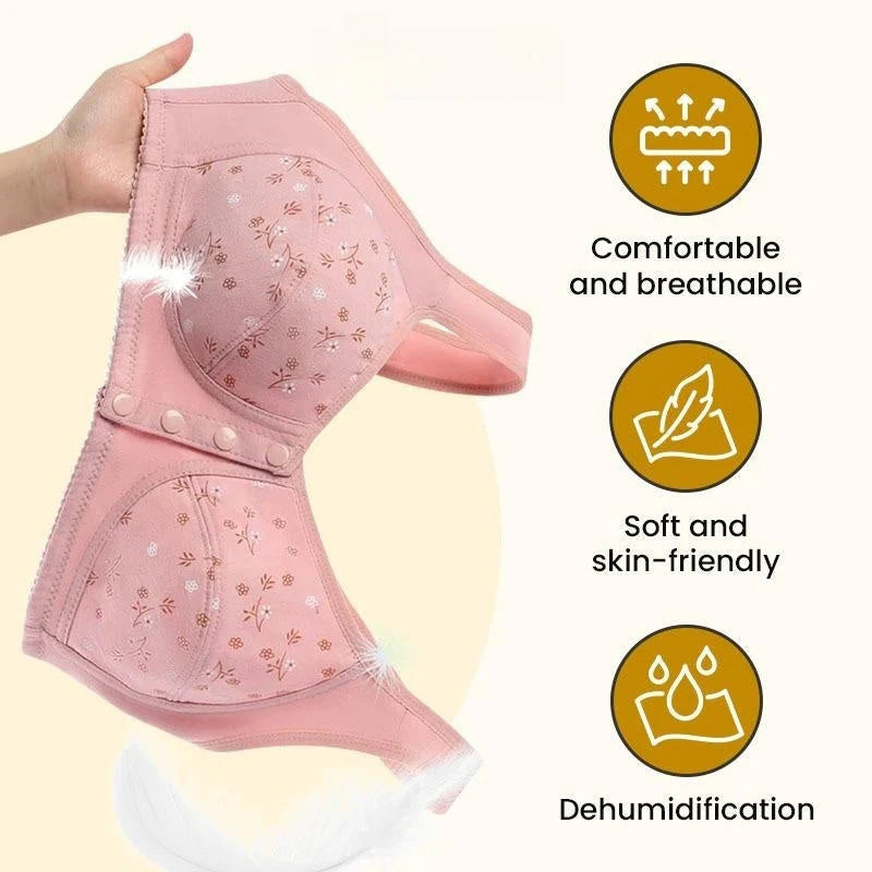 Pohodlná a praktická podprsenka so zapínaním vpredu👙