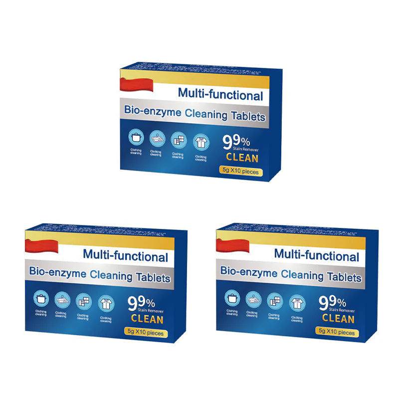 🏡KÚPTE 1, DOSTANETE 1 ZADARMO (Kúpte viac, dostanete viac)? Multifunkčné čistiace tablety s bioenzýmom