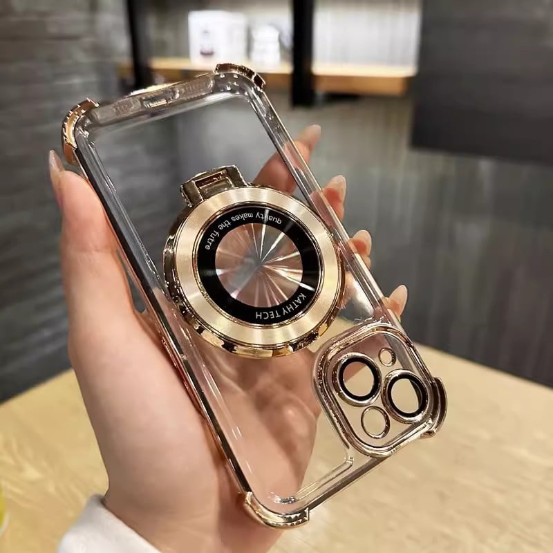 🔥Výpredaj-🔥- Kryt s magnetickým držiakom Airbag Four Corners proti pádu pre iPhone
