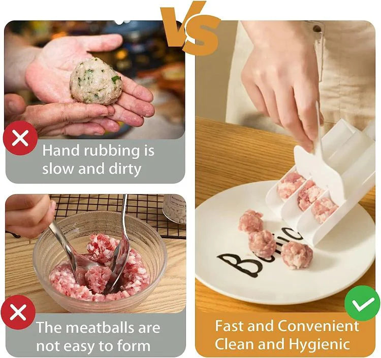 Trojitý stroj na mäsové guľky Creative Kitchen