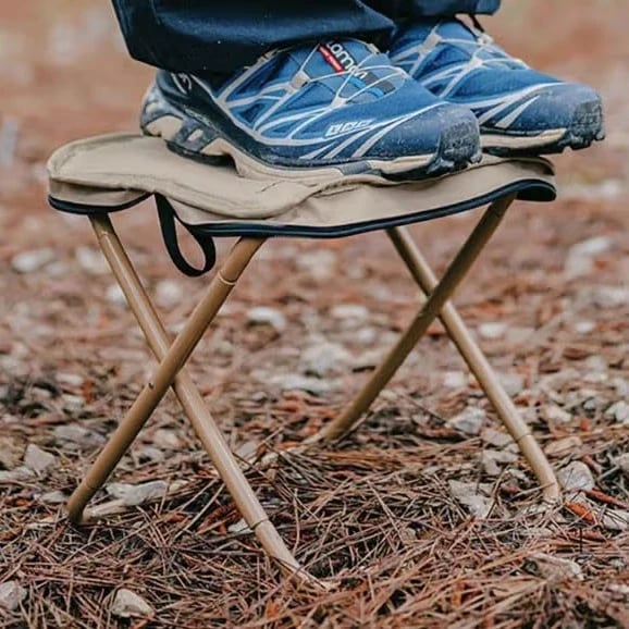 VÝPREDAJ🔥 Prenosná stolička na horolezectvo a turistiku, skladacia stolička s prenosnou taškou