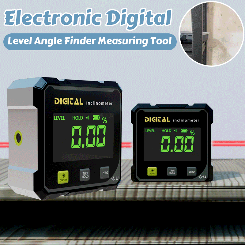 🔥Elektronický digitálny vodováha a uhlový merací prístroj🛠️