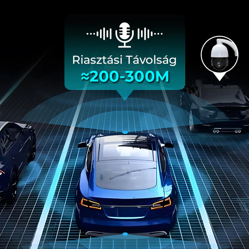 Inteligentný radarový detektor rýchlosti auta