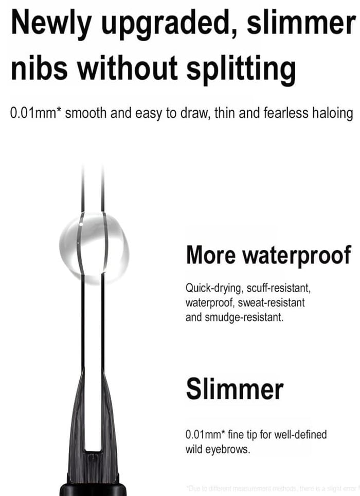 【🔥Čím viac nakúpite, tým viac zliav získate】Dlhotrvajúca vodeodolná ceruzka na obočie s mikrovidličkovým hrotom