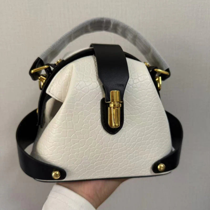 👜Štýlová taška vo farebných blokoch