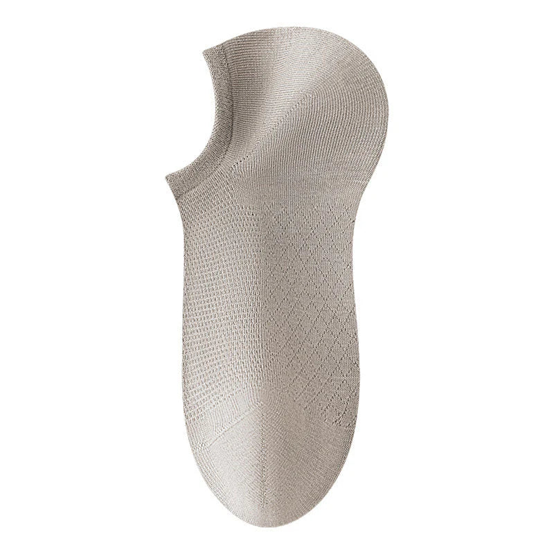 Pánske sieťované ponožky v jednofarebnom prevedení - priedušné a odvádzajúce vlhkosť