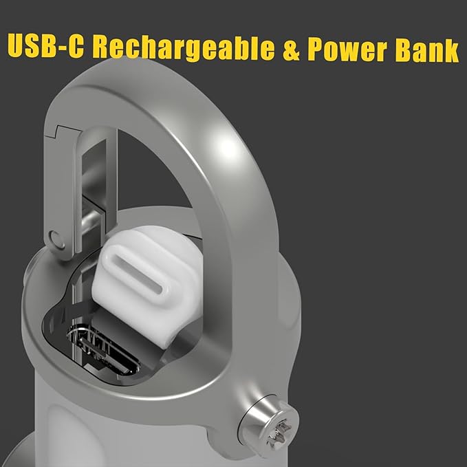 💡 Malá nabíjateľná kľúčenka s USB-C konektorom✨
