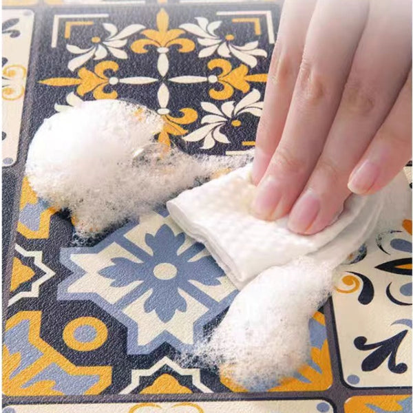 💦Vintage odkvapkávacia podložka – savá, odolná voči oleju, protišmyková a tepluvzdorná