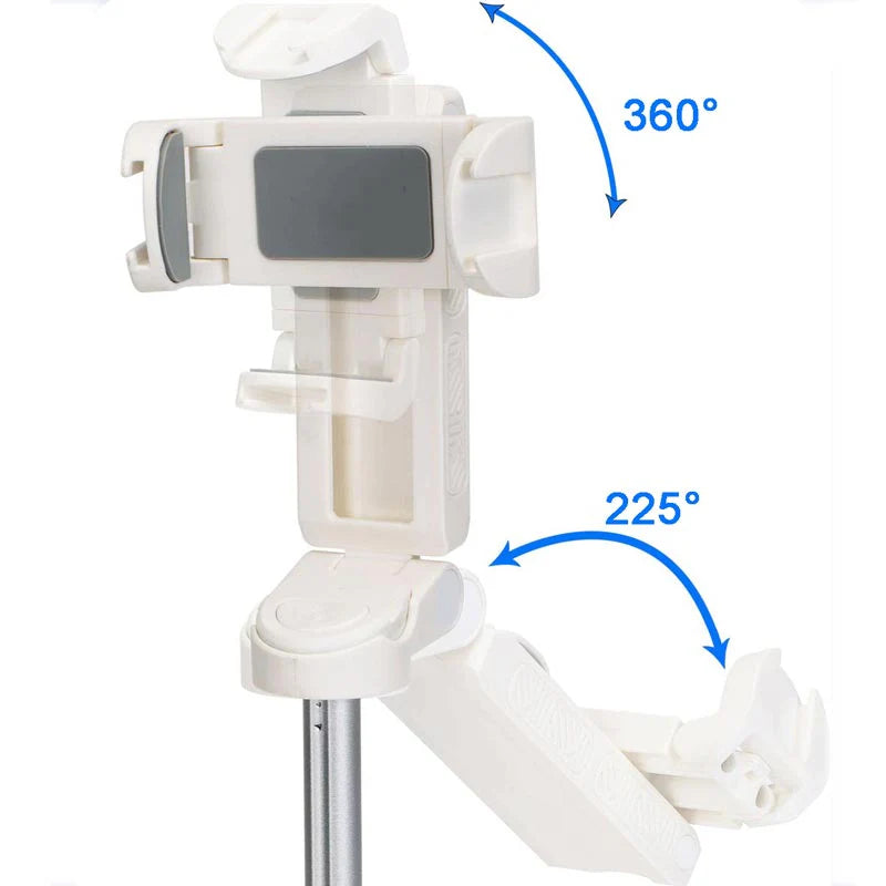 📲⏳Skladacia Bluetooth selfie tyč do vrecka so vstavaným statívom