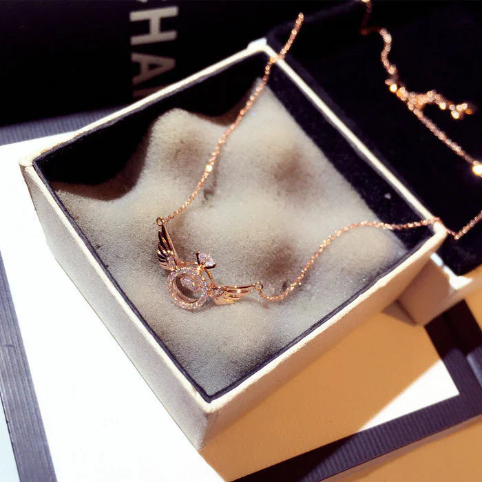 💫Naszyjnik ze skrzydłami anioła