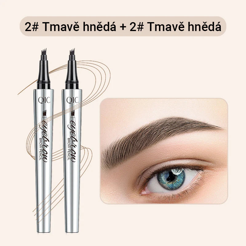 🔥🔥Viacúčelová ceruzka na obočie so 4 hrotmi (2 ks)