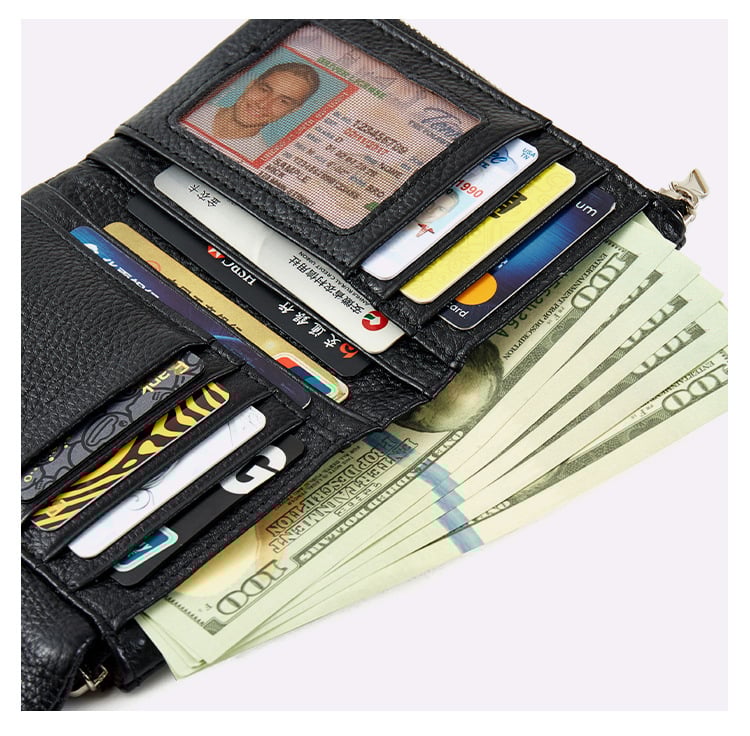 ⏰Unisex Pebble Leather Wallet🔥
