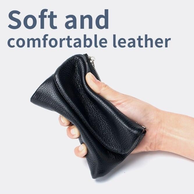 ⏰Unisex Pebble Leather Wallet🔥