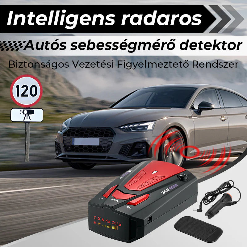 Inteligentný radarový detektor rýchlosti auta