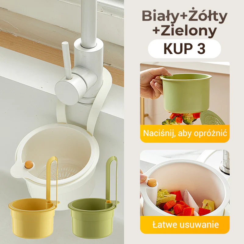 Multifunkčný odtokový kôš do kuchynského drezu