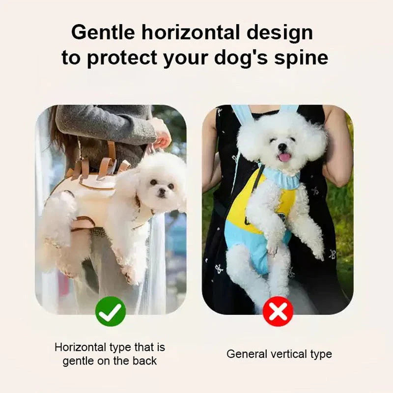 🐶Prenosný, priedušný batoh pre domáce zvieratá💫