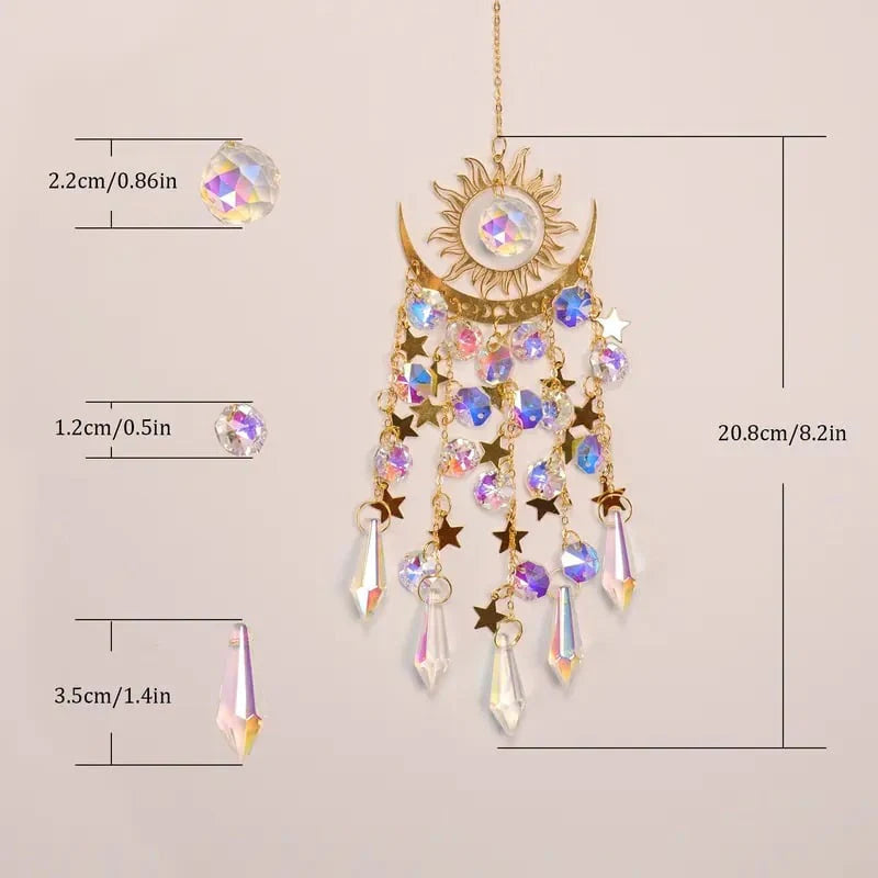 🌙Mesiac Crystal Kvost vonku