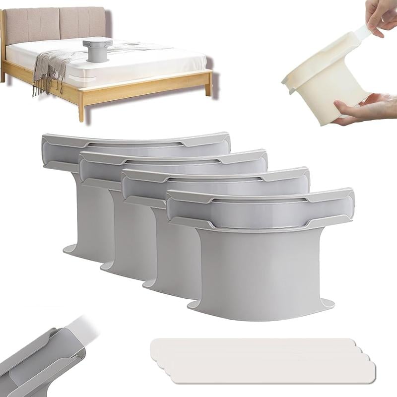 Držiaky na posteľnú bielizeň 4 ks, protišmykové držiaky na plachty