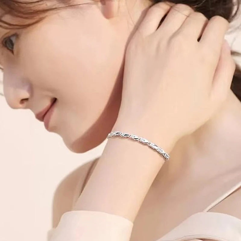 💫Elegantný náramok s lesklou ďatelinou 🍀Časovo obmedzená ponuka