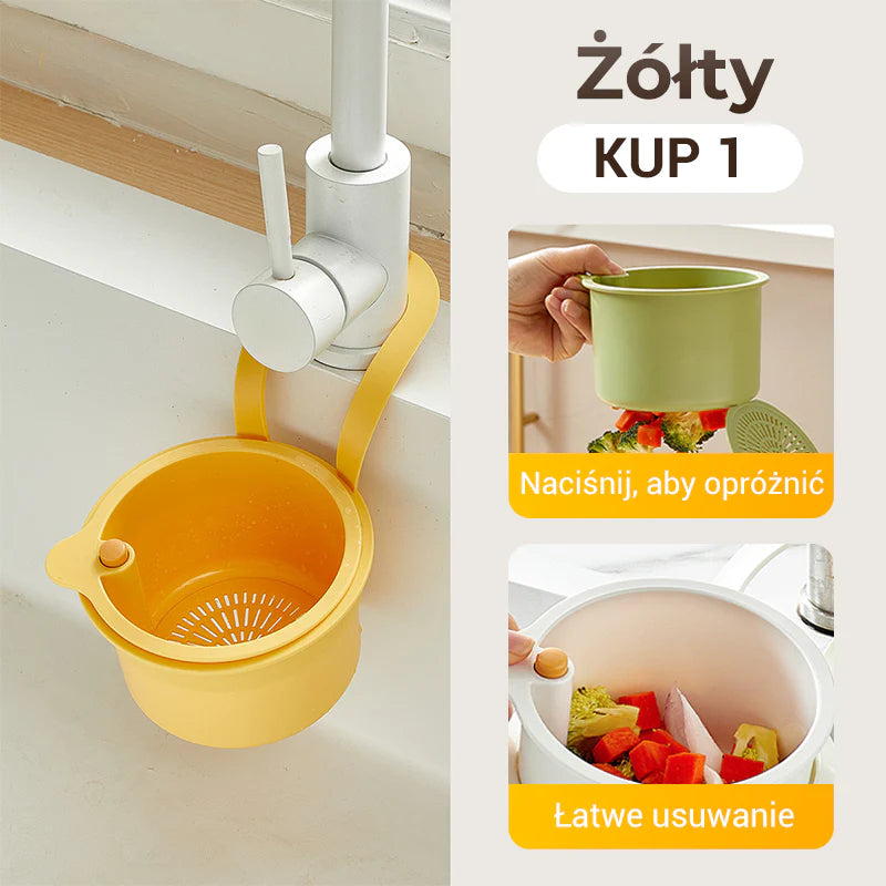 Multifunkčný odtokový kôš do kuchynského drezu