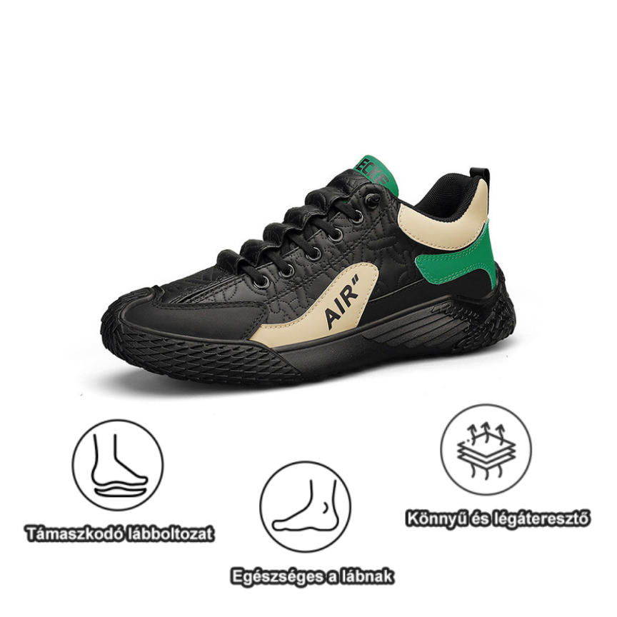 【🎁 Ma 50% kedvezmény - ne hagyd ki】 Ergonomikus kialakítású ortopéd cipő - minőségi bőr + kézi varrás 👞