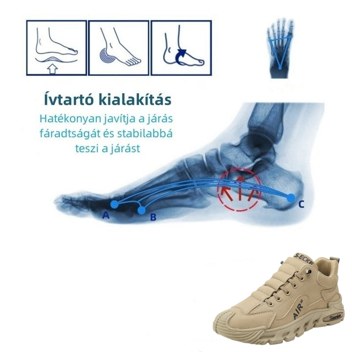 [⏰Ma 50% kedvezmény - Ne hagyja ki] Ergonomikusan tervezett ortopéd cipők - Prémium bőr + kézzel varrott 👞