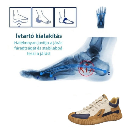 【🎁 Ma 50% kedvezmény - ne hagyd ki】 Ergonomikus kialakítású ortopéd cipő - minőségi bőr + kézi varrás 👞