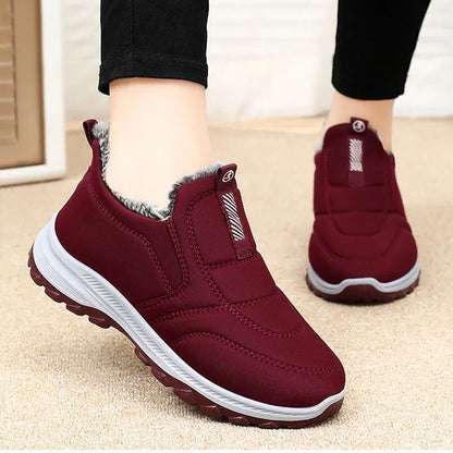 🔥MA 50% KEDVEZMÉNY - NE MARADJ LE｜ ⏰ - Puha és kényelmes téli olasz luxusmárkás velúr ortopéd cipő ｜tartást ad - lábfájdalom csillapítására