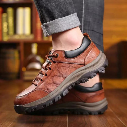 【🎁50% kedvezmény ma - ne hagyd ki】 Ergonomikus kialakítású ortopéd cipő - kiváló minőségű bőr + kézzel varrott 👞