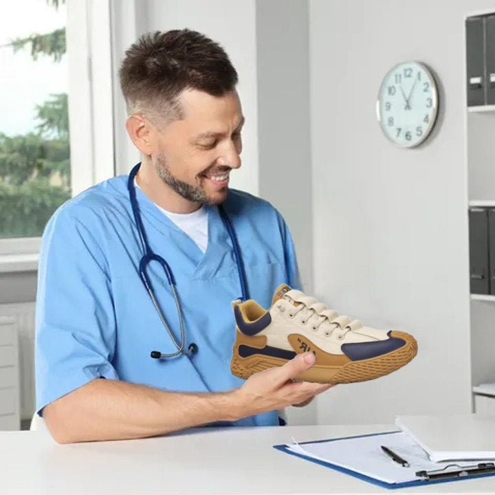 【🎁 Ma 50% kedvezmény - ne hagyd ki】 Ergonomikus kialakítású ortopéd cipő - minőségi bőr + kézi varrás 👞